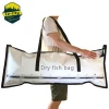 Large Insulated waterproof dry Fish Bag PVC tarpaulin keep ice fish fresh collapse storage hopper big boat bag