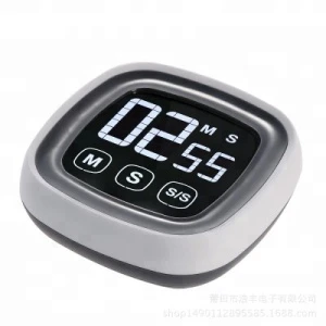 Large screen touch electronic kitchen conutdown timer,cooking timer with stand and magnet