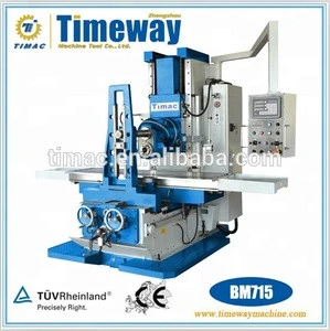 Large size bed type universal milling machine