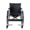 Latest Design Aluminum Material Solid Tire Foldable Portable Manual Lightweight Wheelchair