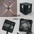 Import LED Cubic Wall Lamp Outdoor Sconce Waterproof 4 Beams Cross Wall Light from China
