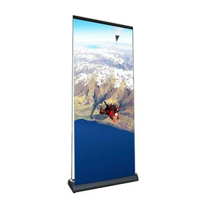 LED display stand banner recycle display stand roll up banner roll up stand