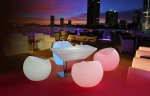 LED furniture for modern Home Bar Event glowing Furniture/ LED Coffee Table/ LED Table and Chair for Event