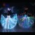 Import LED Long Dress LED Light Dance Costumes Luminous princess dress Girls Dresses Carnival festival wedding dress Rave Clothes from China