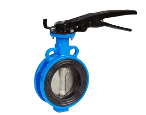 Lever Operated Ductile Iron Concentric Type Wafer Butterfly Valves