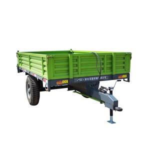 light-duty CE approved 7CX-1.5 farm dump trailer for tractor