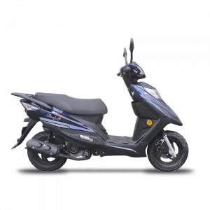 LINDY50 High Performance Fast Shipment 50 CC Engine Euro 4 Gas Scooter From Turkey Blue Color