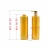 Import LINYO metal color effect 300ml 500ml 800ml 1000ml PET plastic lotion pump bottle, 10oz 16oz gold pink shower gel shampoo bottles from China