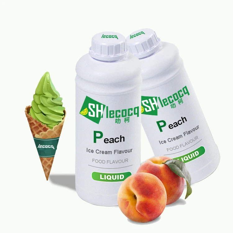 Liquid Peach flavor for ice cream food grade high concentrates