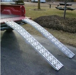 Loading Capacity 1500lb per Pair Aluminum Arched Folding ATV Ramp