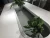 Long curved reception desk reception table