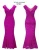 Import Long formal prom dress ruffled V-neck backless bodycon luxury womens evening dresses from China