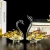 Import Lovely Glass Crystal Swan Model Clear Cute Crafts For Wedding Gifts from China
