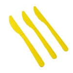 LULA Eco Bulk Bioplastic PLA Cutlery Set BPI Certificate Camping Travel Restaurant Flatware Set Biodegradable Disposable Knife