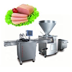 Luncheon meat filling machine/meat can tin filling machine