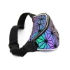 Luxury Geometric Luminous Waist Fanny Pack Ladies Chest Bag Running Belt Women Wholesale