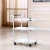 Import Luxury gold silver metal glass restaurant hotel bar wine tea food serving trolley cart from China