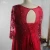 LZF093 Plus Size Dresses Custom Design Beading Red Evening Dresses With Long Sleeve