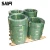 Import Machine packing automatic green polyester plastic pet strapping roll for used clothes bales from China