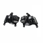 Maiker auto HID Xenon headlights black background yellow border for Jeep Grand Cherokee+