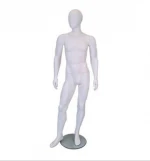 Male Plastic Egg Headed Mannequin