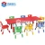 Import Manufacture Adjustable Children Study Tables Plastic School Furniture Kids Table And Chair Set Use Daycare Kindergarten from China