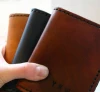 manufacture europe mens leather wallets with 100% handmade and card slot ,offer ODM OEM service