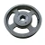 Import Manufacturers standard sizes casting grey iron steel large diameter 3 groov Sheave Wheel V Belt Pulley from China