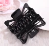 Manufacturers supply wholesale fashion black large hair grab new plastic ABS headdress grasping clip