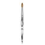Marble Acrylic Handle Superior Quality Classical Design 100% Pure Kolinsky Acrylic Nail Brush Art With Different Sizes