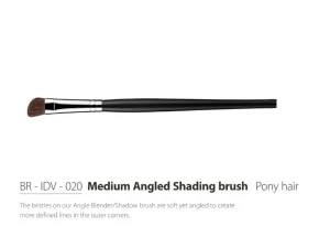 Medium Angled Shading Brush Pony Hair Cosmetic Brush