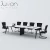 Import Melamine office desk modern conference room furniture table for meeting from China
