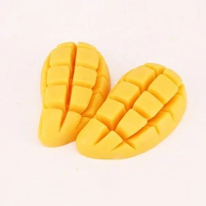 Mendior OEM custom brand Thai Mango shaped soap oily skin whitening bath soap pure handmade fruit soap
