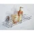 Import Metal Bathroom Accessories Iron Wire Hanging Wall Mounted Storage Rack with Strong Sticker from China