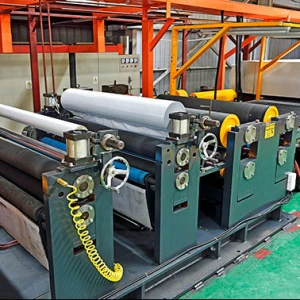 Metal processing and other metallurgy machinery for the stainless steel sheet and coil surface with covered  the PVC  film