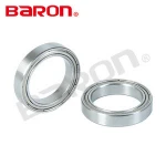 Metal Shielded 10x15x4 mm 6700ZZ Steel Ball Bearings Thin Wall Roller
