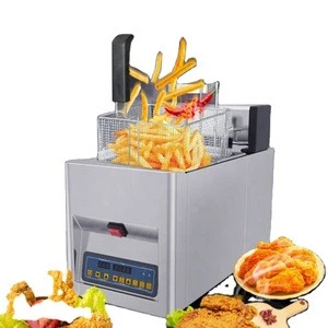 MIJIAGAO Fast Food 8L Commercial A Fryer Pressure Used/Electric Deep Fryer/Industrial Machine For Frying Potato