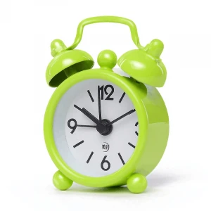 Mini children&#x27;s bell alarm clock with custom logo for promotion sale