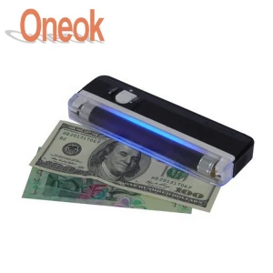 Mini Portable UV Lamp Money Detector , Magnetic Detection