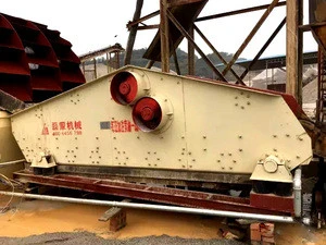 mining linear sand dewatering screen for slurry vibration