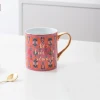minion wedding gift luxury home goods drinkware family mugs decal print cup ceramic mug with gold rim