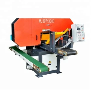MJ3971X300 heavy duty automatic woodworking horizontal band saw machine