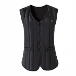 Moderate price V-neck warming heated vest women heated vest