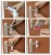 Import Modern Door Lever Baby Safety Lock Child Proof Doors &amp; Handles Lever Lock from China