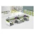 Import Modern modular office workstation partition open space office furniture from China