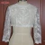 Import Modern white formal wedding bridal jacket from China