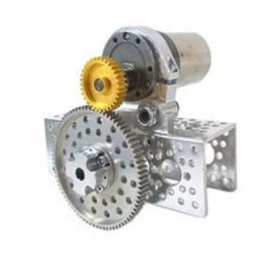 Motor Transmission Parts CNC Milling Aluminum 84T Aluminum Hub Gear Spur Gear