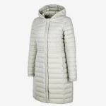 MRD Eco-friendly nontoxic hyper durable water repellent & breathable downproof womens lightweight slimfit goose down detachable