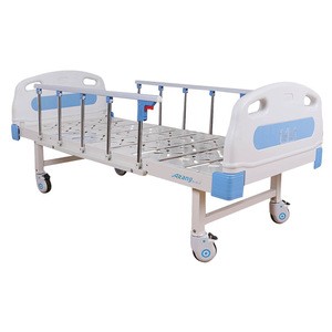 Multi-function 125mm castors removable flat hospital bed