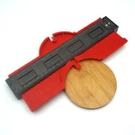 Multi-purpose measuring tool plastic profile duplication contour gauge